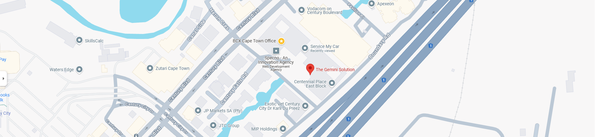 Map to Gemini